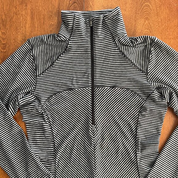 Columbia striped half-zip top S/M - Picture 2 of 11